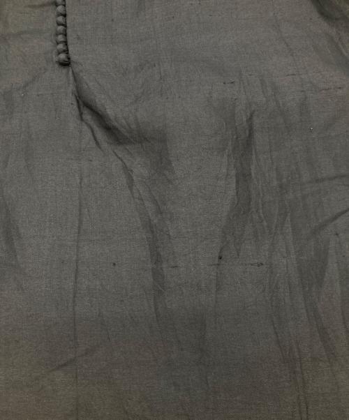 BUNON（ブノン）BUNON (ブノン) シルクセーラーブラウス ブラック サイズ:FREEの古着・服飾アイテム