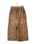 BUNON (ブノン) Tuck Pants / シルクドットイージーパンツ ベージュ×グリーン サイズ:L：12000円
