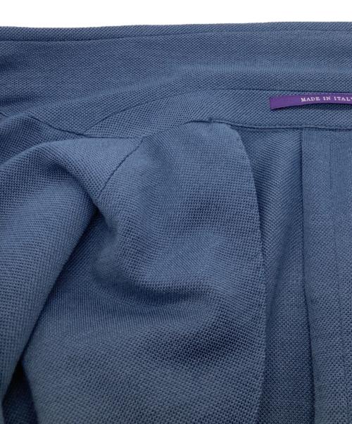 RALPH LAUREN Purple Label（ラルフ ローレン パープル レーベル）RALPH LAUREN PURPLE LABEL (ラルフ ローレン パープル レーベル) ウール3Bジャケット ブルー サイズ:38Sの古着・服飾アイテム