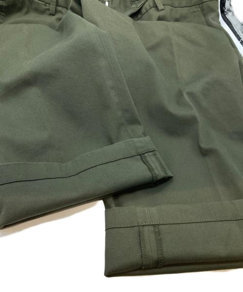 ERMENEGILDO ZEGNA（エルメネジルド・ゼニア）Ermenegildo Zegna (エルメネジルド・ゼニア) チノパン グリーン サイズ:46の古着・服飾アイテム