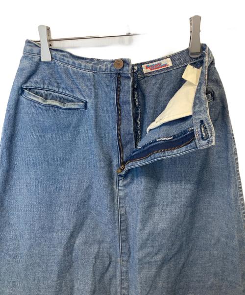 Hysteric Glamour（ヒステリックグラマー）Hysteric Glamour (ヒステリックグラマー) バックレーズアップデニムスカート インディゴ サイズ:表示がないため不明の古着・服飾アイテム