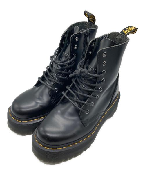 Dr.Martens（ドクターマーチン）Dr.Martens (ドクターマーチン) JADON 8ホールサイドジップブーツ AW006 ブラック サイズ:UK5(24㎝）の古着・服飾アイテム