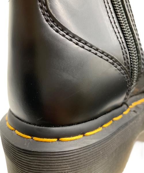 Dr.Martens（ドクターマーチン）Dr.Martens (ドクターマーチン) JADON 8ホールサイドジップブーツ AW006 ブラック サイズ:UK5(24㎝）の古着・服飾アイテム