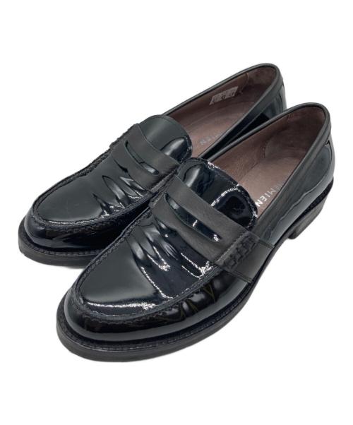 LE BOHEMIEN（ル ボヘミアン）LE BOHEMIEN (ル ボヘミアン) ローファー ブラック サイズ: 37の古着・服飾アイテム