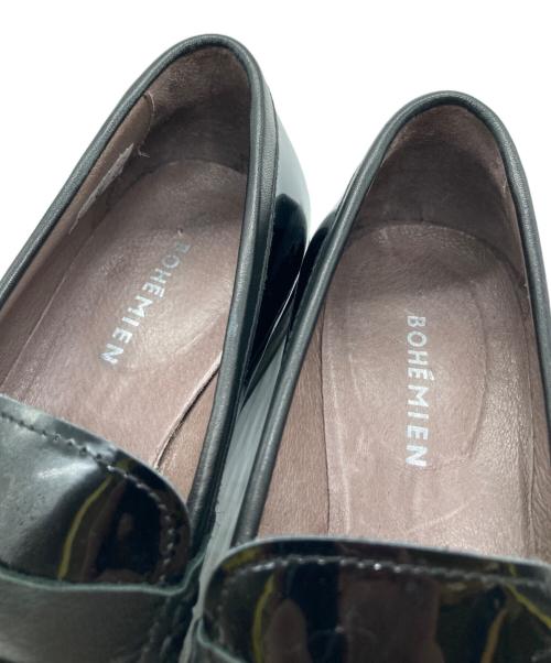 LE BOHEMIEN（ル ボヘミアン）LE BOHEMIEN (ル ボヘミアン) ローファー ブラック サイズ: 37の古着・服飾アイテム