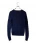 POLO by  RALPH LAUREN (ポロ バイ ラルフローレン) ケーブルニット ネイビー サイズ:SP：7000円