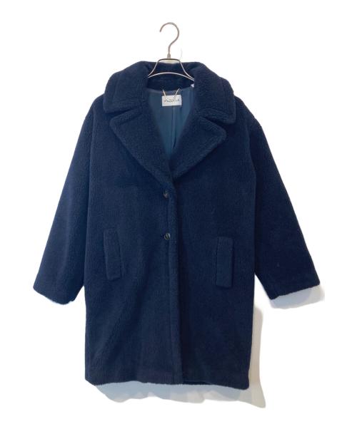 MARELLA（マレーラ）MARELLA (マレーラ) ボアチェスターコート ネイビー サイズ:36の古着・服飾アイテム