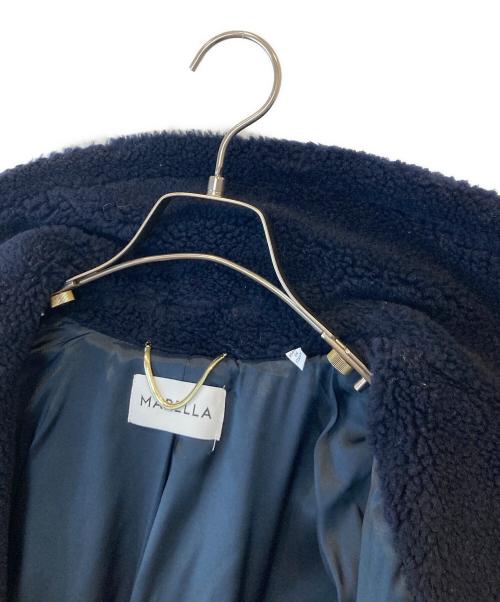 MARELLA（マレーラ）MARELLA (マレーラ) ボアチェスターコート ネイビー サイズ:36の古着・服飾アイテム