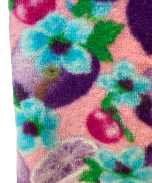 GIANNI VERSACE（ジャンニ・ヴェルサーチ）GIANNI VERSACE (ジャンニ・ヴェルサーチ) パイル地総柄スカートセットアップ マルチカラー サイズ:38の古着・服飾アイテム