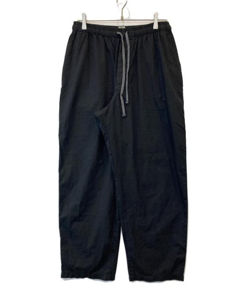 gold（ゴールド）gold (ゴールド) SILK CHAMBRAY EASY WIDE PANTS  GL42279 パンツ ブラック サイズ:Lの古着・服飾アイテム