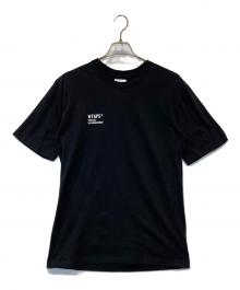 WTAPS（ダブルタップス）の古着「プリントTシャツ」｜ブラック