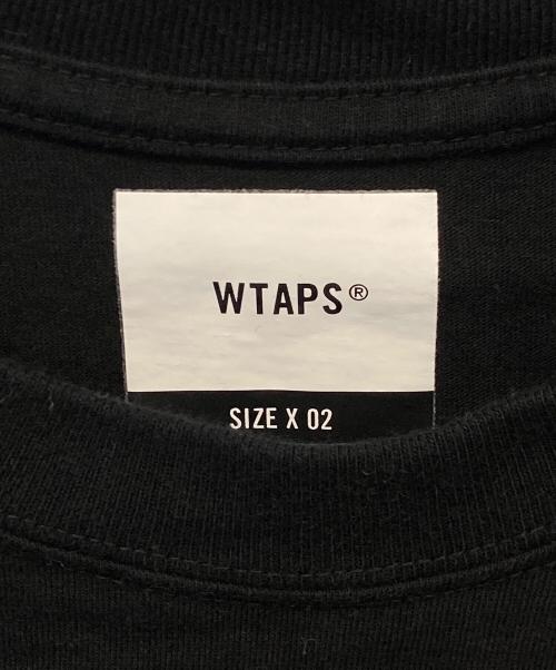 WTAPS（ダブルタップス）WTAPS (ダブルタップス) プリントTシャツ ブラック サイズ:02の古着・服飾アイテム