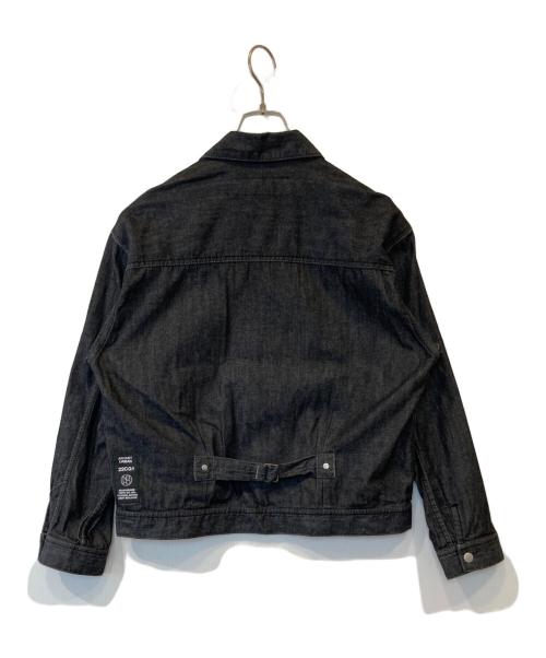 NEIGHBORHOOD（ネイバーフッド）NEIGHBORHOOD (ネイバーフッド) Lightweight Denim Jacket 221XBNH-JKM02 ジャケット ブラック サイズ:Sの古着・服飾アイテム
