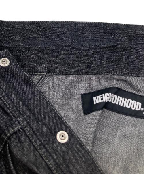 NEIGHBORHOOD（ネイバーフッド）NEIGHBORHOOD (ネイバーフッド) Lightweight Denim Jacket 221XBNH-JKM02 ジャケット ブラック サイズ:Sの古着・服飾アイテム