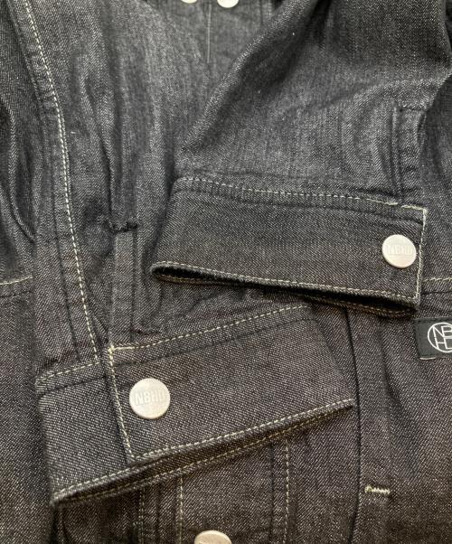 NEIGHBORHOOD（ネイバーフッド）NEIGHBORHOOD (ネイバーフッド) Lightweight Denim Jacket 221XBNH-JKM02 ジャケット ブラック サイズ:Sの古着・服飾アイテム