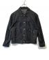 NEIGHBORHOOD（ネイバーフッド）の古着「Lightweight Denim Jacket 221XBNH-JKM02 ジャケット」｜ブラック