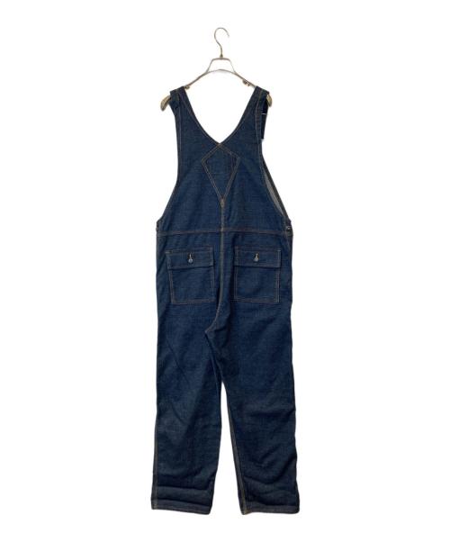 AOZORA BLUE HEAVEN（アオゾラブルーヘブン）AOZORA BLUE HEAVEN (アオゾラブルーヘブン) 刺し子オーバーオール　780104 インディゴ サイズ:2の古着・服飾アイテム