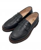 PASCUCCIパスクッチ）の古着「ローファー　4113」｜ブラック