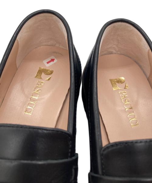 PASCUCCI（パスクッチ）PASCUCCI (パスクッチ) ローファー　4113 ブラック サイズ:36 1/2の古着・服飾アイテム