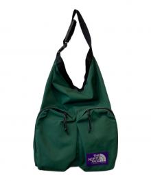 THE NORTHFACE PURPLELABEL（ザ・ノースフェイス パープルレーベル）の古着「Field 2Way Tote Bag NN7355N バッグ」｜グリーン