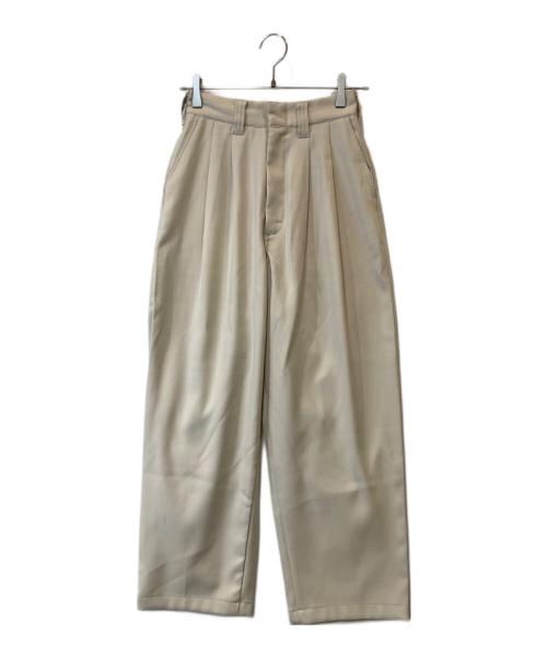 THE SHINZONE（ザ シンゾーン）THE SHINZONE (ザ シンゾーン) TOMBOY PANTS WOMEN　21AMSPA14 ベージュ サイズ:32の古着・服飾アイテム