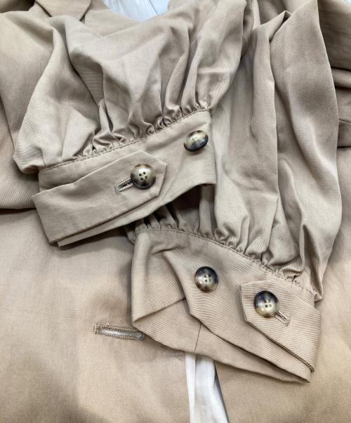 A（エイス）A (エイス) トレンチコート A0512FC 805 ベージュ サイズ:表記がないため不明の古着・服飾アイテム