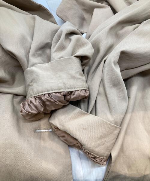 A（エイス）A (エイス) トレンチコート A0512FC 805 ベージュ サイズ:表記がないため不明の古着・服飾アイテム