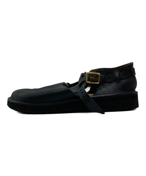 AURORA SHOES（オーロラシューズ）AURORA SHOES (オーロラシューズ) Rストラップ コンフォートシューズ ブラック サイズ:5Cの古着・服飾アイテム