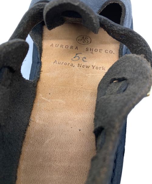 AURORA SHOES（オーロラシューズ）AURORA SHOES (オーロラシューズ) Rストラップ コンフォートシューズ ブラック サイズ:5Cの古着・服飾アイテム