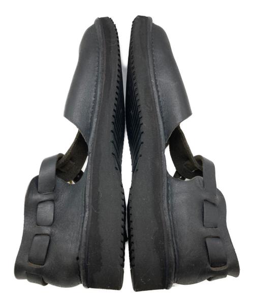AURORA SHOES（オーロラシューズ）AURORA SHOES (オーロラシューズ) Rストラップ コンフォートシューズ ブラック サイズ:5Cの古着・服飾アイテム