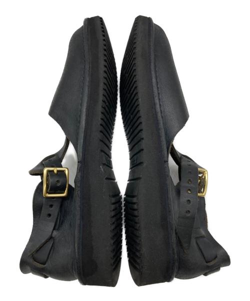 AURORA SHOES（オーロラシューズ）AURORA SHOES (オーロラシューズ) Rストラップ コンフォートシューズ ブラック サイズ:5Cの古着・服飾アイテム