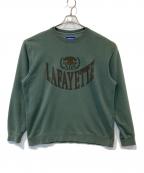 Lafayetteラファイエット）の古着「プリントスウェット」｜カーキ