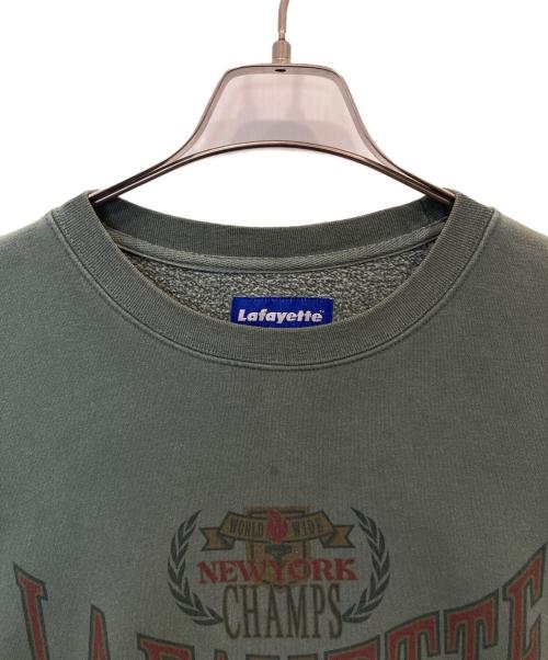 Lafayette（ラファイエット）Lafayette (ラファイエット) プリントスウェット カーキ サイズ:XLの古着・服飾アイテム