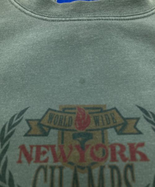 Lafayette（ラファイエット）Lafayette (ラファイエット) プリントスウェット カーキ サイズ:XLの古着・服飾アイテム