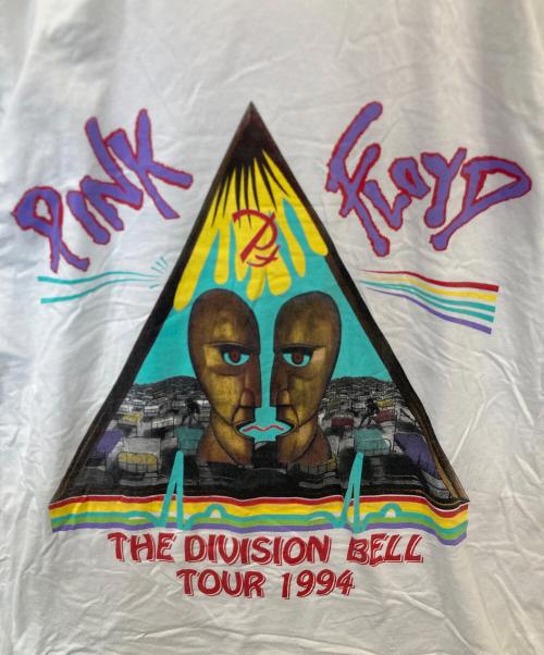 anvil（アンヴィル）anvil (アンヴィル) 90s バンドTシャツ　PINK FLOYD ホワイト サイズ:Lの古着・服飾アイテム