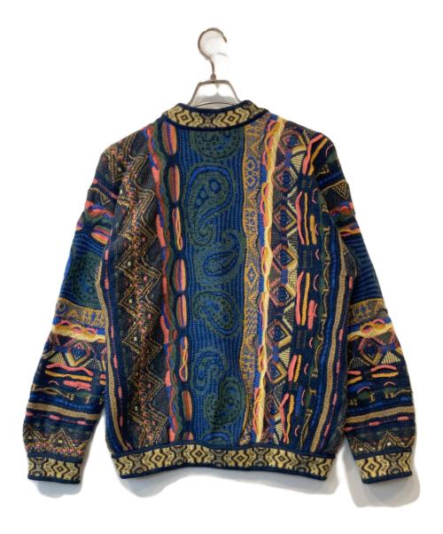 Coogi（クージー）COOGI (クージー) 3Dニット マルチカラー サイズ:Sの古着・服飾アイテム