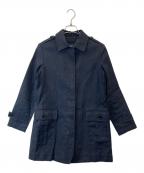 BURBERRY LONDONバーバリーロンドン）の古着「ステンカラーコート　B1A13-115-28」｜ネイビー