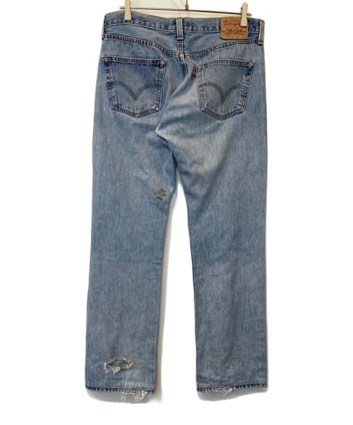 LEVI'S（リーバイス）LEVI'S (リーバイス) ダメージデニムパンツ　501-0193 インディゴ サイズ:W34×L32の古着・服飾アイテム