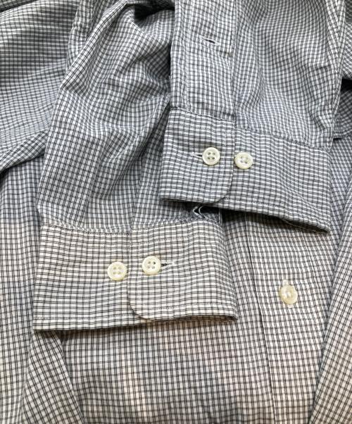RALPH LAUREN（ラルフローレン）RALPH LAUREN (ラルフローレン) YARMOUTH チェックシャツ グレー サイズ:16 1/2の古着・服飾アイテム