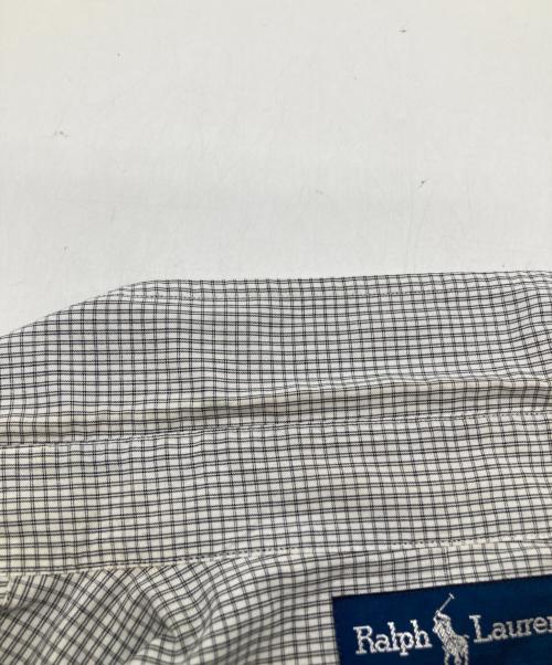 RALPH LAUREN（ラルフローレン）RALPH LAUREN (ラルフローレン) YARMOUTH チェックシャツ グレー サイズ:16 1/2の古着・服飾アイテム