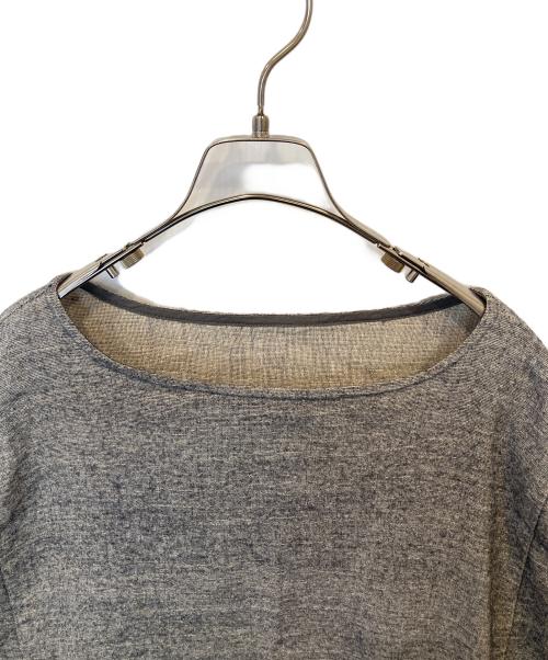 nest Robe（ネストローブ）nest Robe (ネストローブ) リネンウールワンピース グレー サイズ:FREEの古着・服飾アイテム