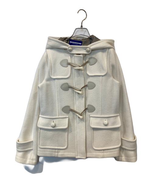 BURBERRY BLUE LABEL（バーバリーロンドンブルーレーベル）BURBERRY BLUE LABEL (バーバリーロンドンブルーレーベル) 裏地ノバチェックショートダッフルコート ベージュ サイズ:38の古着・服飾アイテム