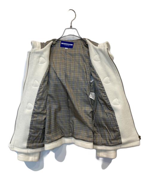 BURBERRY BLUE LABEL（バーバリーロンドンブルーレーベル）BURBERRY BLUE LABEL (バーバリーロンドンブルーレーベル) 裏地ノバチェックショートダッフルコート ベージュ サイズ:38の古着・服飾アイテム