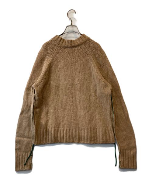 NKNIT（ンニット）NKNIT (ンニット) カシミヤ混ニット NKNIT21AW-05 ブラウン サイズ:XLの古着・服飾アイテム