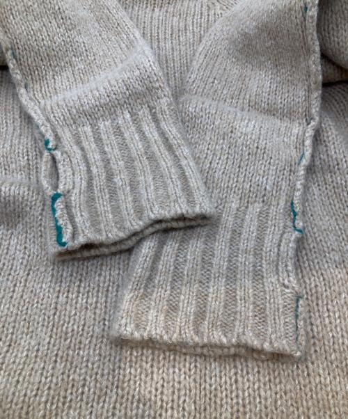 NKNIT（ンニット）NKNIT (ンニット) カシミヤ混ニット NKNIT21AW-05 ブラウン サイズ:XLの古着・服飾アイテム