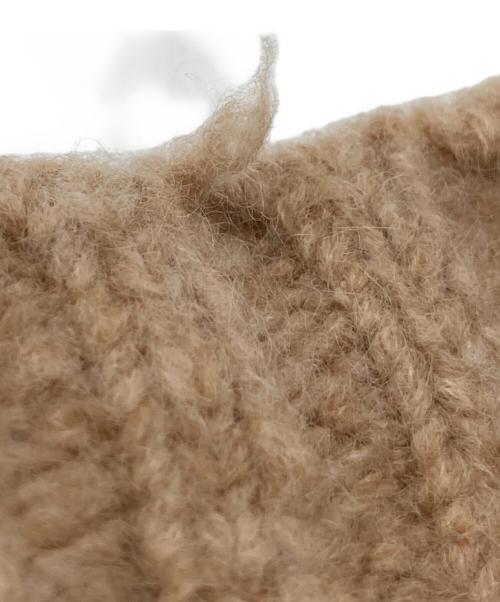 NKNIT（ンニット）NKNIT (ンニット) カシミヤ混ニット NKNIT21AW-05 ブラウン サイズ:XLの古着・服飾アイテム