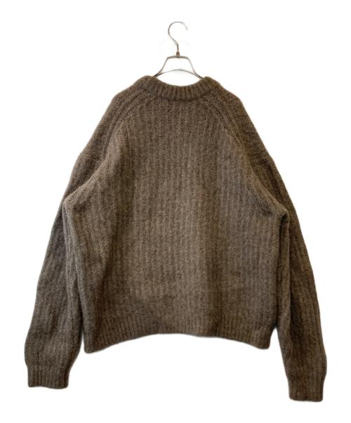 NKNIT（ンニット）NKNIT (ンニット) ヤクニットセーター NKNIT21AW-08 ブラウン サイズ:表記がないため不明の古着・服飾アイテム