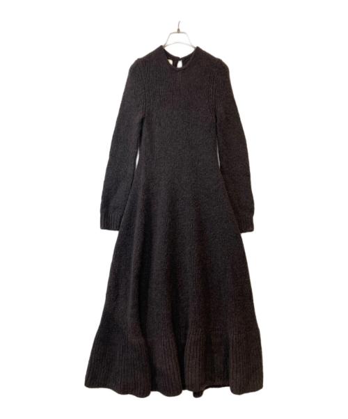 THE SHISHIKUI（シシクイ）THE SHISHIKUI (シシクイ) ニットワンピース 21-0171-0176 ブラウン サイズ:Sの古着・服飾アイテム