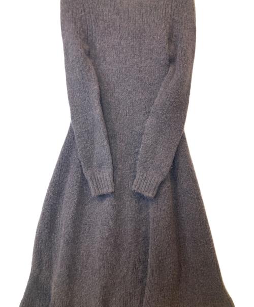 THE SHISHIKUI（シシクイ）THE SHISHIKUI (シシクイ) ニットワンピース 21-0171-0176 ブラウン サイズ:Sの古着・服飾アイテム