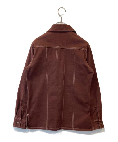 MONTGOMERY WARD（モンゴメリーワード）MONTGOMERY WARD (モンゴメリーワード) デニムジャケット ブラウン サイズ:不明の古着・服飾アイテム